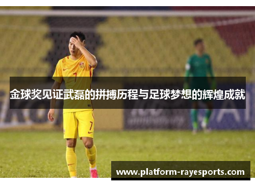 金球奖见证武磊的拼搏历程与足球梦想的辉煌成就